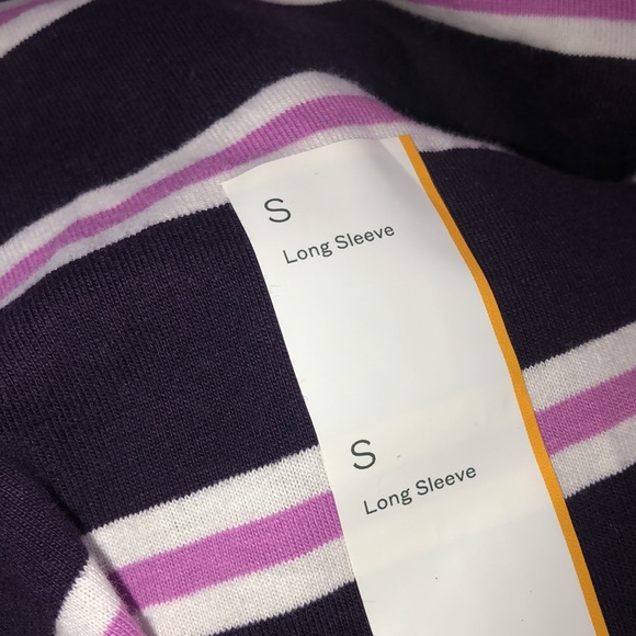 Wild Fable Long Sleeve Oversized Rugby Polo T-Shirt - Picture 7 of 7